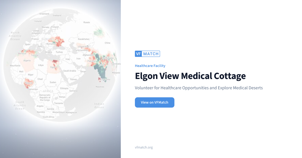 Elgon View Medical Cottage | VFMatch