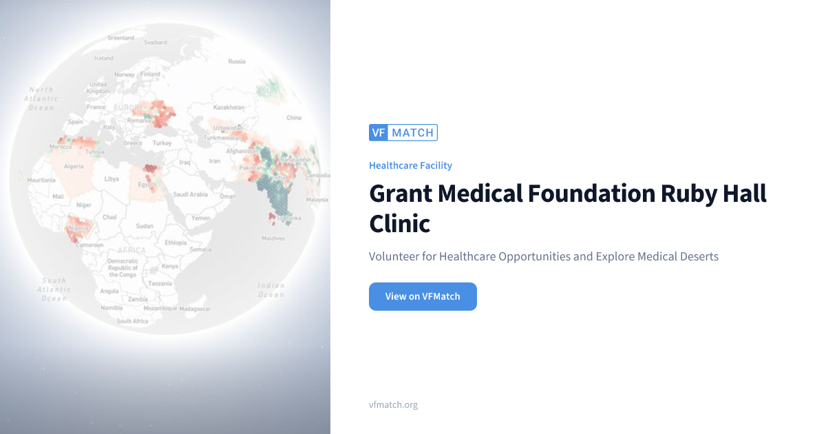 Grant Medical Foundation Ruby Hall Clinic | VFMatch
