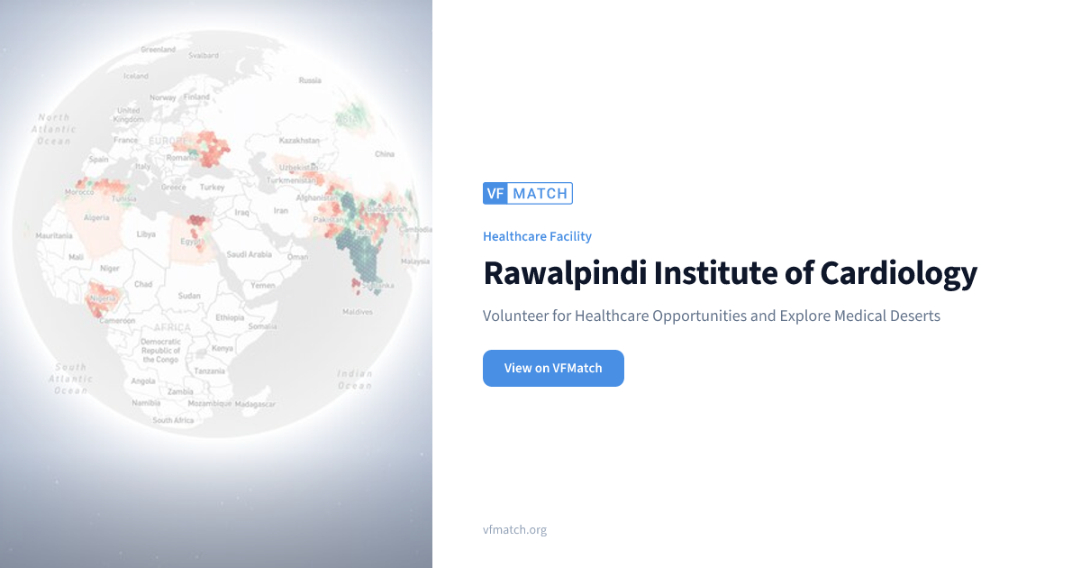 Rawalpindi Institute of Cardiology | VFMatch