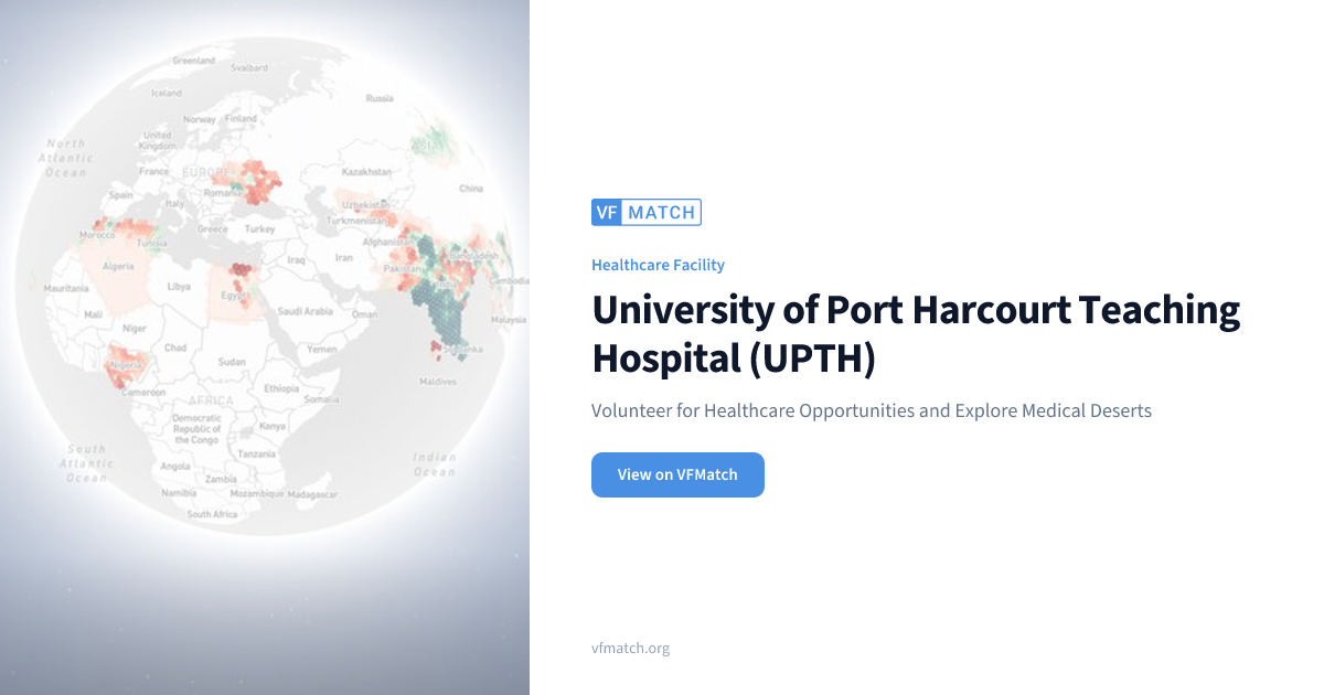 University of Port Harcourt Teaching Hospital (UPTH) | VFMatch